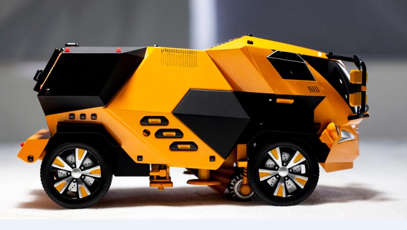  陈正吉 2019/6/10 星期一 13:14:46 Highway Inspection & Emergency Treatment Engineering Vehicle Concept Car Model Detail Display