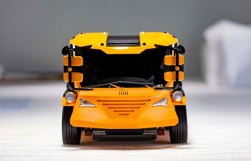  陈正吉 2019/6/10 星期一 13:14:46 Highway Inspection & Emergency Treatment Engineering Vehicle Concept Car Model Detail Display