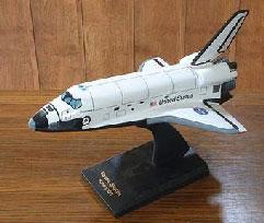 The space shuttle Discovery Model