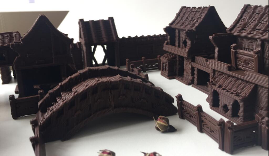 See 3D Printing Chocolate Slobber